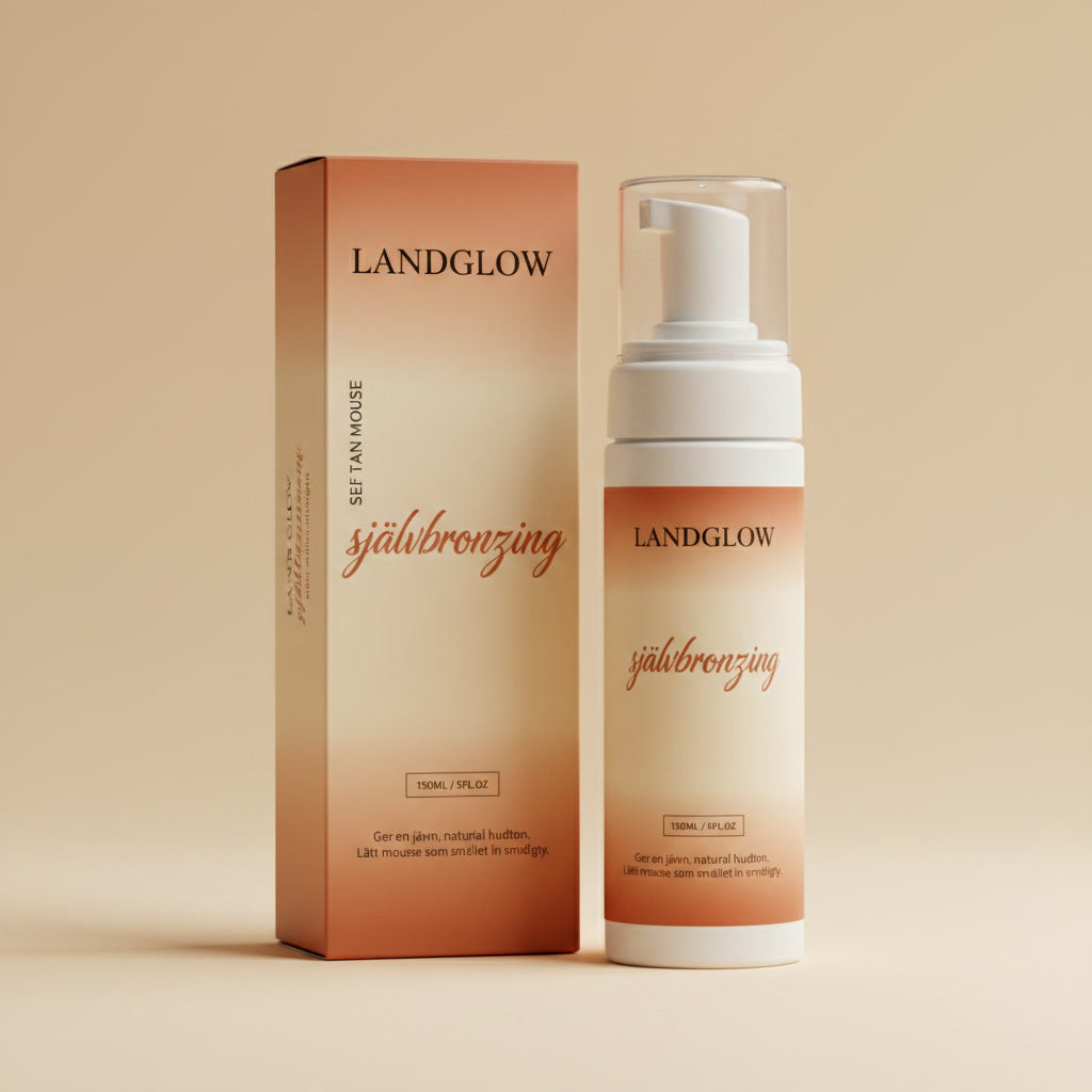 LandGlow — Express Självbronzande Mousse · 150ml