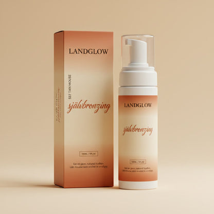 LandGlow — Express Självbronzande Mousse · 150ml